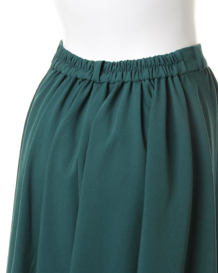 INGNI（イング） サッシュ付TRイレヘム／スカート ｸﾞﾘｰﾝ