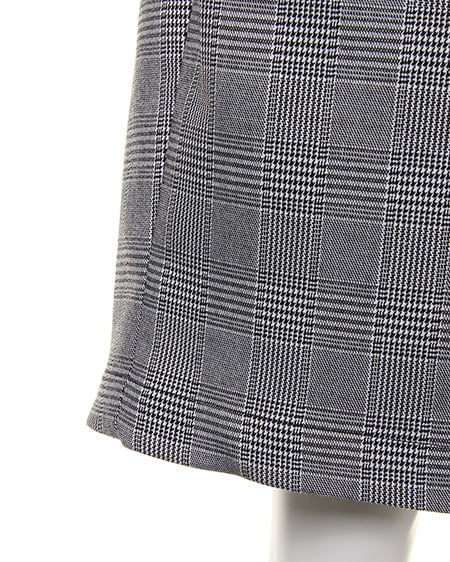 INGNI（イング） サッシュ付グレンチェックタイト／スカート ｸﾞﾚﾝﾁｪｯｸ