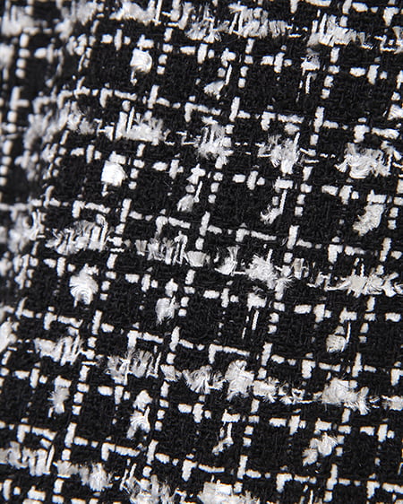 INGNI（イング） ベルト付ツイードフレア／スカート ﾂｨｰﾄﾞ/A