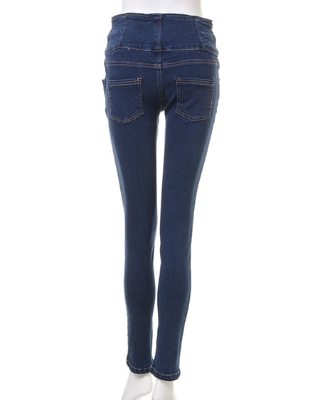 INGNI（イング） ハイウエストスキニー／パンツ ﾃﾞﾆﾑ/ｺﾝ