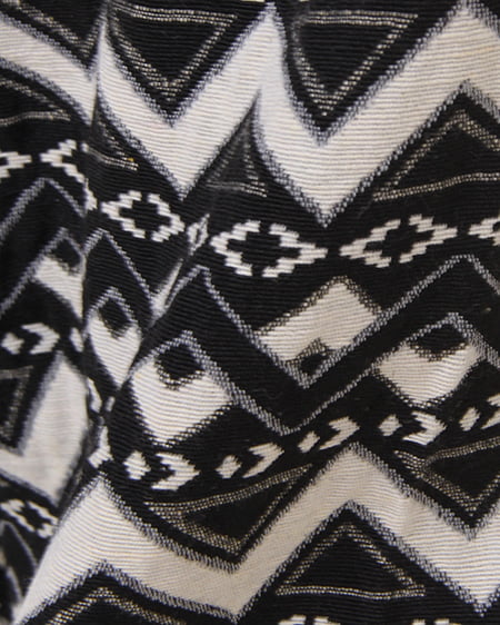 INGNI（イング） 柄ショートパンツ ｸﾛ/B