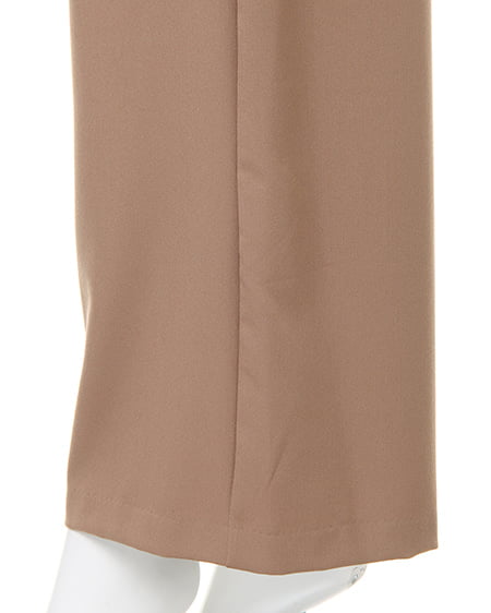 INGNI（イング） サッシュ付TRワイド／パンツ／A ｷｬﾒﾙ