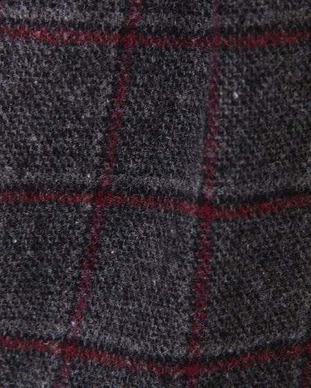 INGNI（イング） 共ベルト付チェック柄ナロー／スカートA ｸﾞﾚｰ/ﾁｪｯｸ