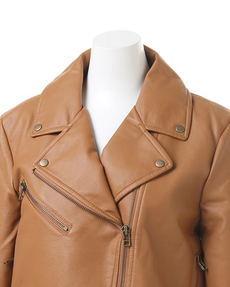 INGNI（イング） ライダースジャケット ｷｬﾒﾙ