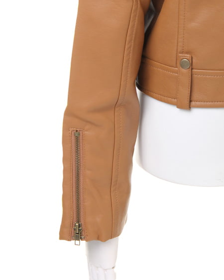 INGNI（イング） ライダースジャケット ｷｬﾒﾙ