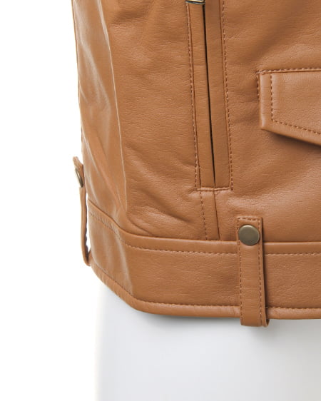 INGNI（イング） ライダースジャケット ｷｬﾒﾙ