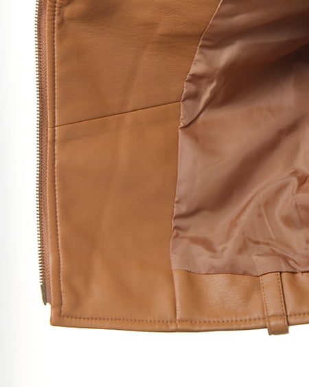 INGNI（イング） ライダースジャケット ｷｬﾒﾙ