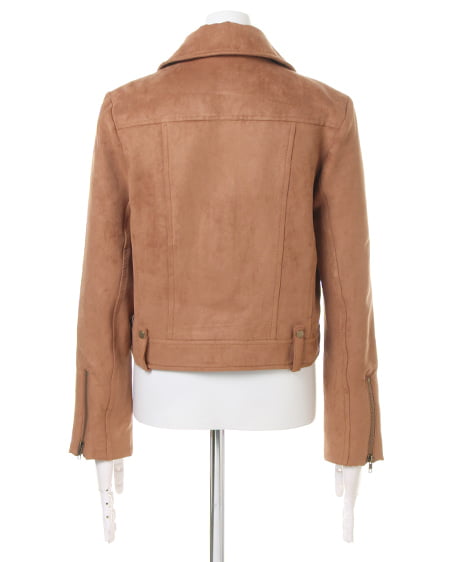 INGNI(イング) フェイクスウェードライダース キャメル