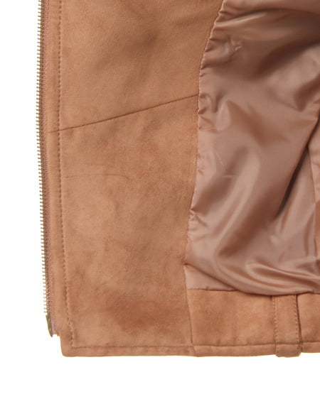 INGNI(イング) フェイクスウェードライダース キャメル