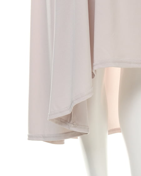 INGNI（イング） エスパンディーヨークシアー肩あきワンピース ｸﾞﾚｰｼﾞｭ