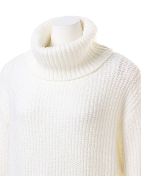 INGNI（イング） 片畦ファーポケット付／ワンピース ｵﾌﾎﾜｲﾄ