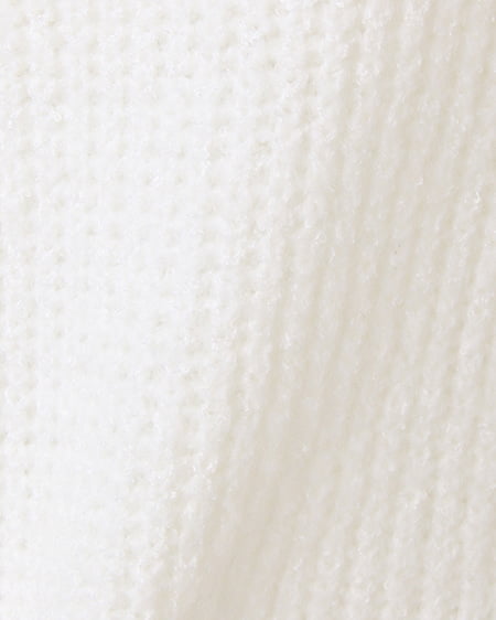 INGNI（イング） 片畦ファーポケット付／ワンピース ｵﾌﾎﾜｲﾄ