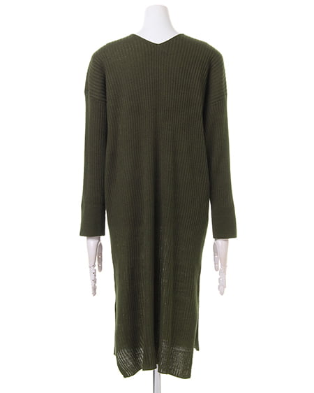 INGNI（イング） リブニット／ワンピース ｶｰｷ