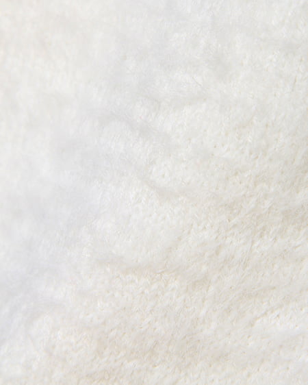 INGNI（イング） フェザーコンパクトカーディガン ｵﾌﾎﾜｲﾄ