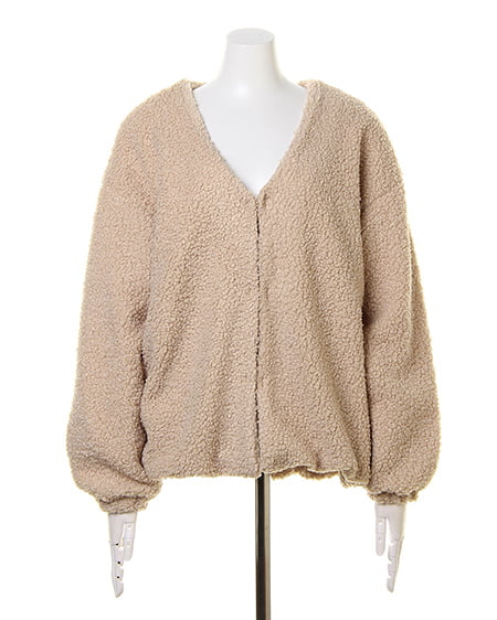 INGNI(イング) シールボアカーデ ベージュ