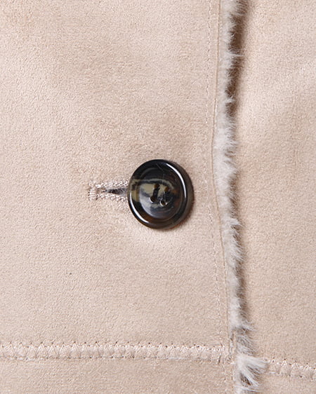 INGNI（イング） フェイクムートンフードコート ﾍﾞｰｼﾞｭ