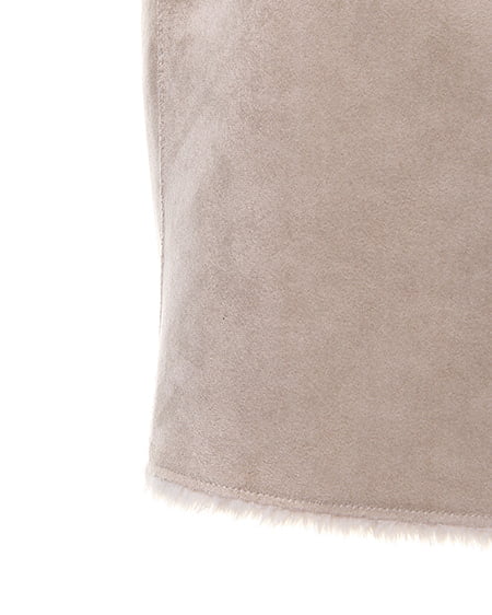 INGNI（イング） フェイクムートンフードコート ﾍﾞｰｼﾞｭ