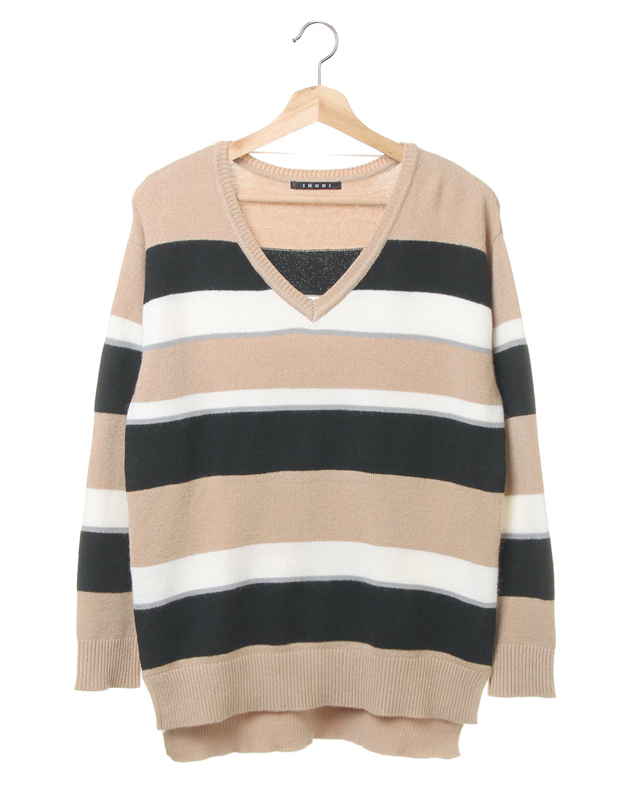 マルチボーダーチュニック／ニット｜INGNI(イング) 公式通販｜INGNI STORE