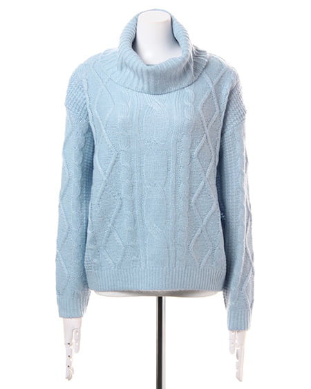 INGNI（イング） NEWケーブルオフタートル ｻｯｸｽ/B