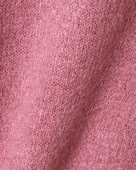 INGNI(イング) Vネックチュニック/ニット モーブピンク