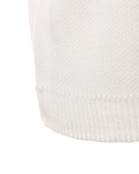 INGNI（イング） 袖フェザー／ニット ｵﾌﾎﾜｲﾄ