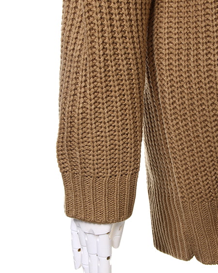 INGNI(イング) 畦オフタートル/チュニック キャメル