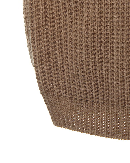 INGNI（イング） 袖ケーブルオフタートル／ニット／B ｷｬﾒﾙ