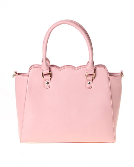 INGNI（イング） スカラップトートバッグ／A ﾋﾟﾝｸ