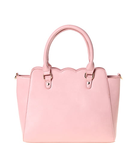 INGNI（イング） スカラップトートバッグ／A ﾋﾟﾝｸ