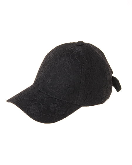 INGNI（イング） レースキャップ ｸﾛ