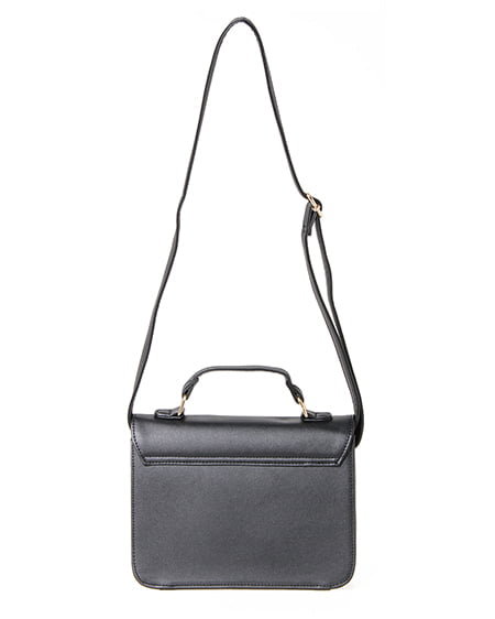 INGNI（イング） ハンドル2WAYフラップショルダーバッグ ｸﾛ