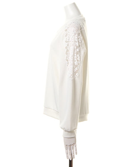 INGNI(イング) サカリバ肩レース/トップス オフホワイト