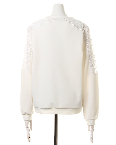 INGNI(イング) サカリバ肩レース/トップス オフホワイト