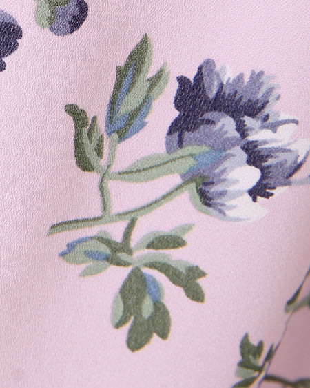 INGNI（イング） ヨークシアー花柄ハイネックトップス ﾗﾍﾞﾝﾀﾞｰ