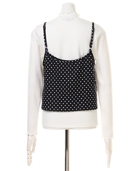 INGNI（イング） キャミセットTOPS ﾄﾞｯﾄ