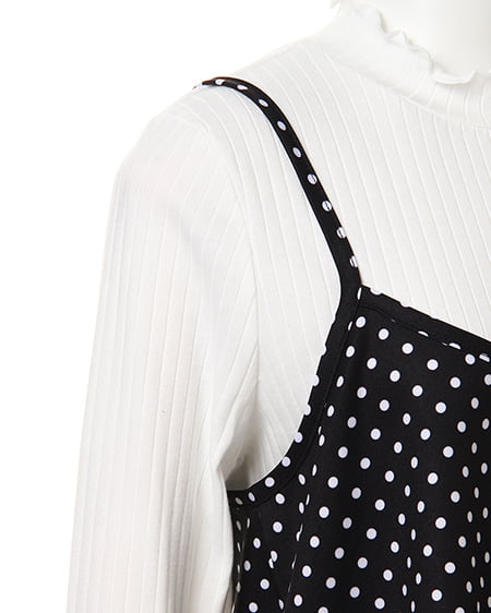 INGNI（イング） キャミセットTOPS ﾄﾞｯﾄ