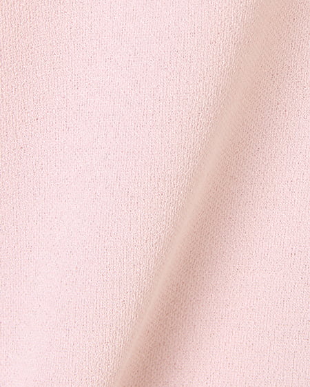 INGNI（イング） 梨地ポンチ袖割れレースTOPS 7分袖 ﾋﾟﾝｸ