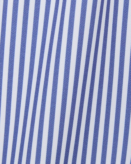 INGNI（イング） ツイルボリューム袖フリル／TOPS ﾌﾞﾙｰ/ｽﾄﾗｲﾌﾟ