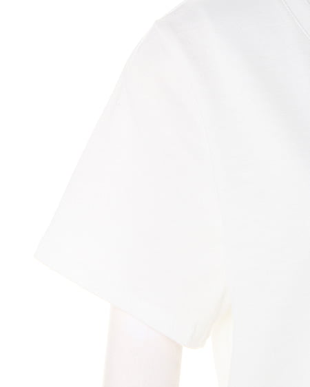 INGNI（イング） カラーポケットロゴ／半袖Tシャツ ｵﾌﾎﾜｲﾄ/ｱｶ