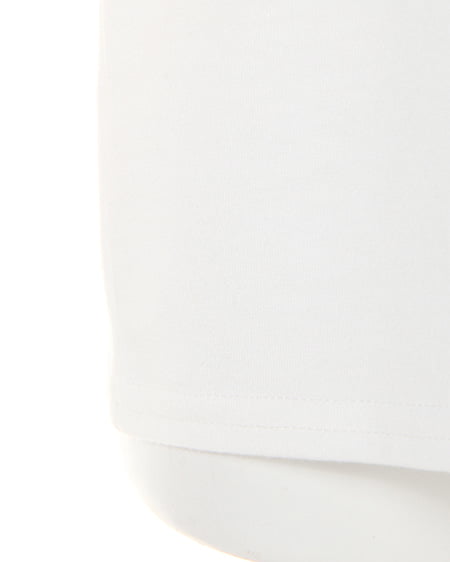 INGNI（イング） カラーポケットロゴ／半袖Tシャツ ｵﾌﾎﾜｲﾄ/ｱｶ