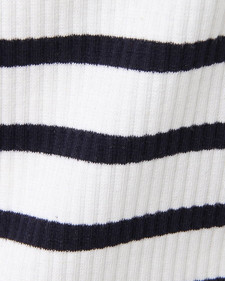 INGNI（イング） メローフリル袖トップス ｵﾌﾎﾜｲﾄ/ｺﾝ