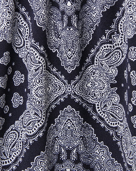 INGNI（イング） バンダナ柄オフショルトップス ｺﾝ