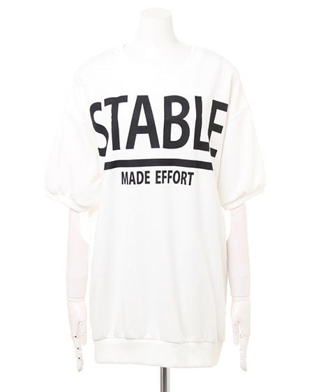 INGNI(イング) ビッグロゴTシャツ オフホワイト