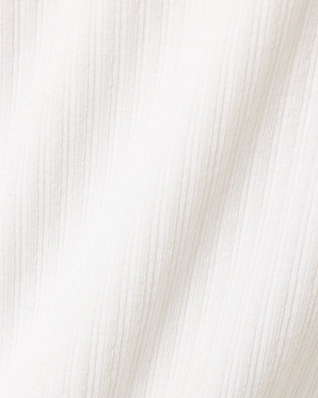 INGNI（イング） プチハイネックメロートップス半袖 ｵﾌﾎﾜｲﾄ