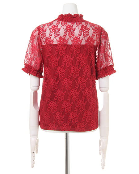 INGNI（イング） ハイネックレース／トップス ﾎﾞﾙﾄﾞｰ