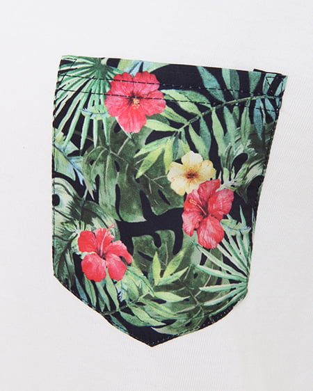 INGNI(イング) 柄ポケ付/Tシャツ コン/ハナ