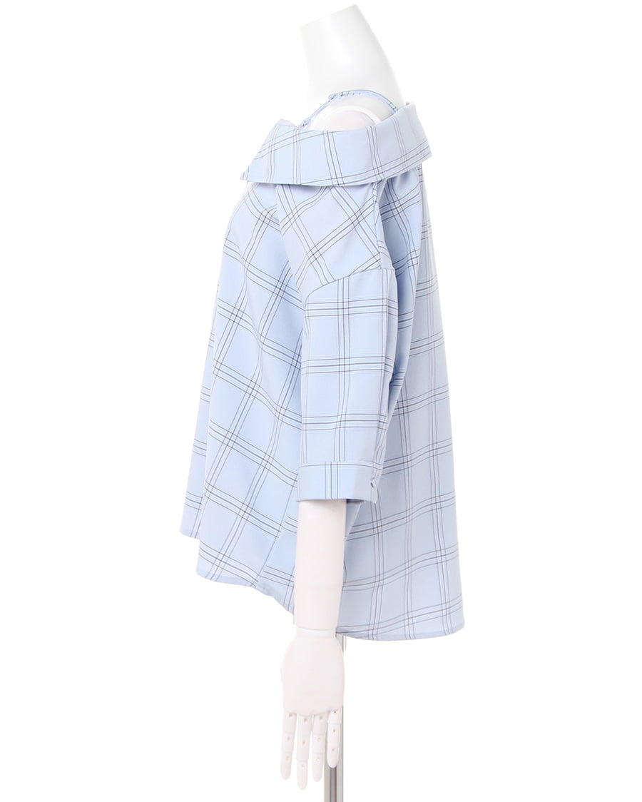 チェック柄オフショル／シャツ｜INGNI(イング) 公式通販｜INGNI STORE