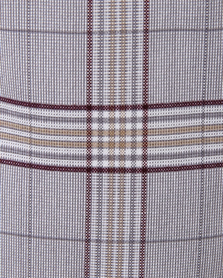 INGNI(イング) カシュクールガウチョサロペット グレー/チェック