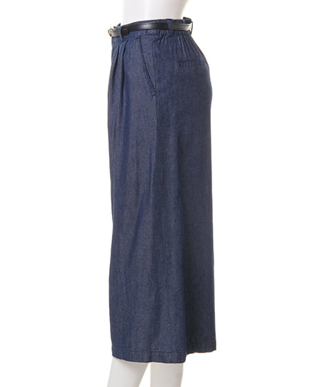 INGNI（イング） ベルト付ガウチョ／パンツ ｲﾝﾃﾞｨｺﾞ