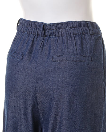 INGNI（イング） ベルト付ガウチョ／パンツ ｲﾝﾃﾞｨｺﾞ